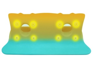 High Density Foam U-shaped Patient Turning Device Pillow with <b>Velvet</b> Cover for Helping The Elderly Turn - Product Image 4