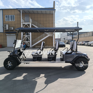 Carrito de Golf Eléctrico de 4 Plazas con Color Personalizado, Batería de Litio de 60V, Alta Velocidad de 25MPH, Homologado para Circular por la Calle, para Resorts - Product Image 5
