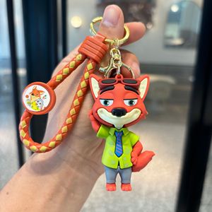 Llavero y Colgante de PVC 3D de Zootopia - Lindos <span class=keywords><strong>Judy</strong></span> y <span class=keywords><strong>Nick</strong></span> para Hombres y Mujeres, Accesorios para Bolsos Pequeños al por Mayor - Product Image 6