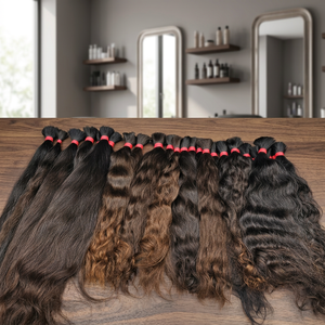 Extensiones de Cabello Humano Virgen Remy Indio, Doble Trama a Máquina, 100 Gramos, Todos los Colores Disponibles - Product Image 3