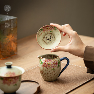 ถ้วยชาสไตล์จีนโบราณ ทำจากเครื่องปั้นดินเผา สำหรับชุดชงชากังฟู - Product Image 3