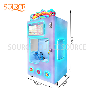 Máquina Expendedora de Algodón de Azúcar Totalmente Automática e Inteligente SOURCE, Popular para Centros Comerciales - Product Image 6