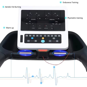 Tapis Roulant Elettrico Commerciale Cheernin con Schermo LED da 18,5 Pollici, Motore da 3HP, Velocità Massima 20km/h - Product Image 4
