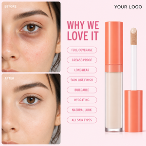 Corrector Líquido de Fórmula Hidratante de Deslizamiento Suave, Marca Privada OEM ODM, Vegano, Cruelty Free, Hecho a Medida, Kit Profesional de Estudio - Product Image 2