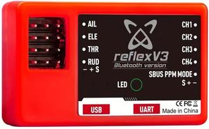 Controlador de Vuelo FMS Reflex V3 con Estabilizador de Giroscopio y Control Remoto para Aviones RC de Ala Fija - Product Image 2