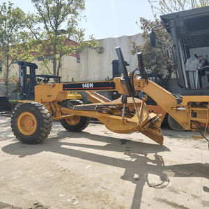 รถเกรดเดอร์ Caterpillar 140H 140G 140K มือสอง สภาพดีเยี่ยม พร้อมอะไหล่สำคัญ ได้แก่ มอเตอร์ เครื่องยนต์ และปั๊ม - Product Image 1