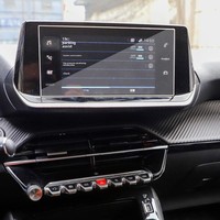 Film de protection d'écran en verre trempé pour Peugeot 208/E208 2020-2021, accessoires intérieurs de navigation GPS 7 pouces et 10,1 pouces