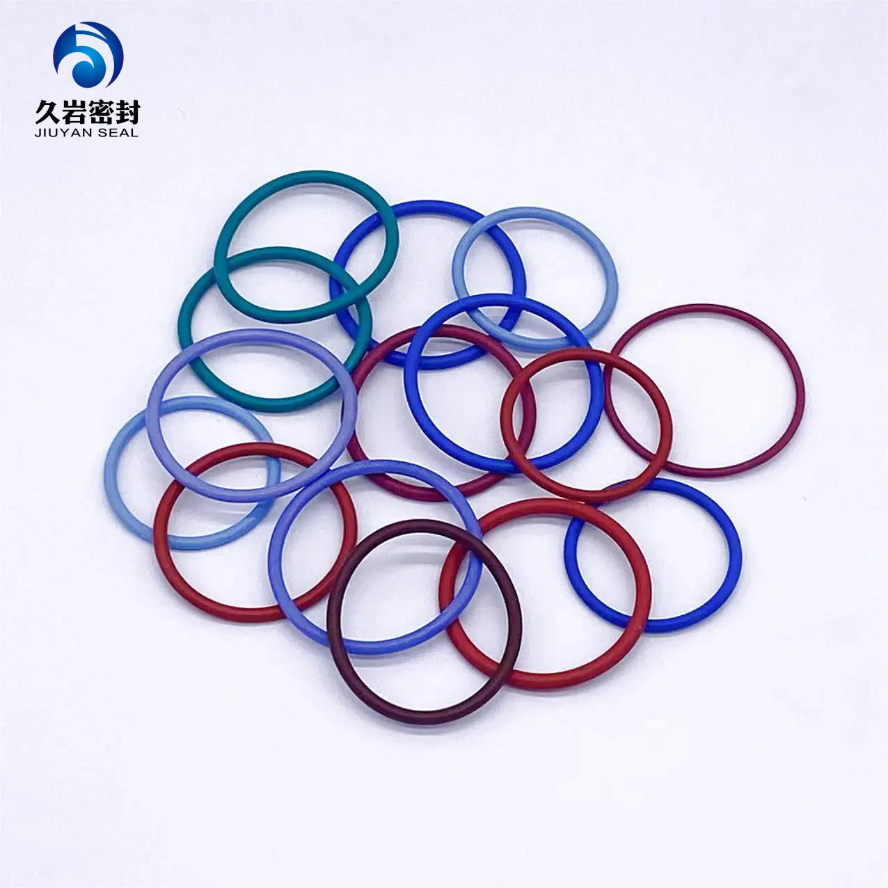 Food grade Colored various size silicone rubber matte surface o ring