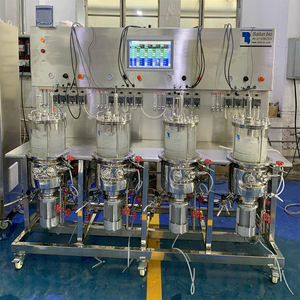 Bailun 10L in-situ sterilization glass bioreactor fermentor multistage bioreactor laboratory small glass <b>fermenter</b> BLBIO-GJA/GCA - Product Image 4