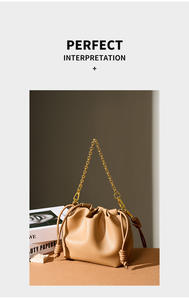 Sac à main pour femme Amiqi SQ-01 en cuir véritable, design de créateur, bandoulière, sac de luxe, sac à chaîne en cuir véritable - Product Image 6