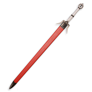 Hot 125cm 1.6kg <strong>the</strong> Witchers Wild Hunt Ciri Zireael <strong>Silver</strong> <strong>Sword</strong> for Cosplay Collection - Product Image 5
