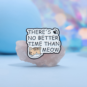 Spille i giorni migliori sono spille smaltate da Meowdays solo una ragazza che ama le spille per gatti - Product Image 5