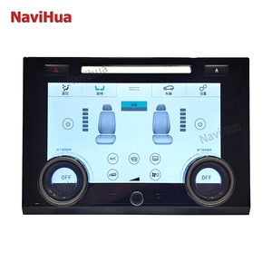 หน้าจอสัมผัส Navihua ขนาด 9 นิ้ว แผงควบคุมระบบปรับอากาศแบบใหม่ ช่องใส่แผ่นซีดี ใช้ได้กับรถยนต์แลนด์โรเวอร์ เรนจ์โรเวอร์ โว้ก L405 ปี 2013-2017 - Product Image 3