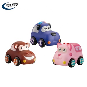ของเล่นเสริมพัฒนาการเด็กเล็ก 3 ชิ้น <span class=keywords><strong>รถ</strong></span><span class=keywords><strong>การ์ตูน</strong></span>นุ่ม <span class=keywords><strong>รถ</strong></span>พลาสติกนิ่ม <span class=keywords><strong>รถ</strong></span>แข่งแบบลากสำหรับเด็กทารก - Product Image 2