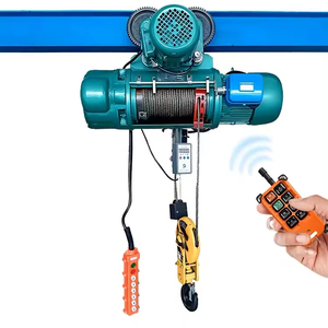 220V Household Small Crane, Building Electric <strong>Hoist</strong>, 1/2 Ton Lifting Small Lifting <strong>Hoist</strong> - Product Image 1