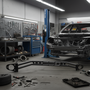 Barre de renforcement supérieure avant pour Chrysler Charger 2006, système de suspension, modèle D0100HPKPMY - Product Image 2