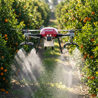 Drone pulvérisateur agricole autonome intelligent pour terrains montagneux, UAV de précision à haute efficacité pour la protection des cultures