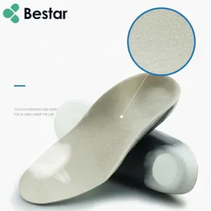 Pu Material Kids Shoe Insoles Plantar Arch Support Orthotics Customized Logo Color Printing Foot Insoles