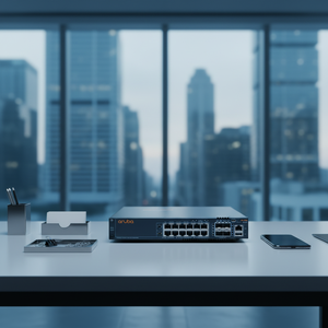NOUVEAU Commutateur réseau HP <span class=keywords><strong>Aruba</strong></span> <span class=keywords><strong>6300F</strong></span> 48G CL4 PoE 4SFP56 12M (JL665A) avec 4 ports XSFP, prise en charge QoS et SNMP - Product Image 5