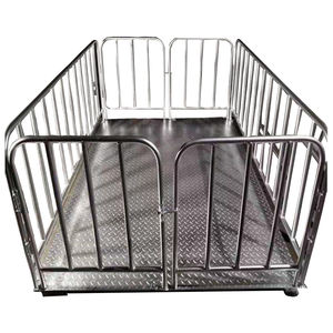 Hot Sale Hochwertige anpassbare digitale Wägezellen-Waage für Rinder Schwein Schaf Kuh Ziege Vieh 1000kg Kapazität - Product Image 1