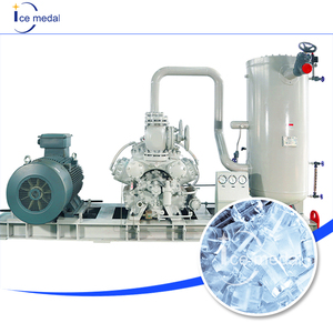 Ventes directes d'usine Icemedal de machines à glace en tubes à ammoniac commerciales avec une production quotidienne de 50, 60, 80 <span class=keywords><strong>et</strong></span> 100 tonnes. - Product Image 2