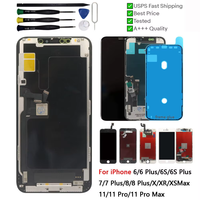 Écrans et Afficheurs Tactiles Lcd Noirs de Haute Qualité pour iPhone 7 Plus, Pièces de Téléphones Mobiles en Gros Sortant d'Usine