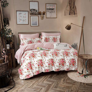 Juego de Edredón de Algodón Estampado Moderno Personalizado, Funda de Edredón y Funda de Almohada, 200 Hilos, Ropa de Cama para Todas las Temporadas, Uso Doméstico y Hotelero - Product Image 3