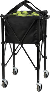 Offre Spéciale chariot de Pickleball de Tennis en métal de tube d'acier carré de logo personnalisé portatif pour <span class=keywords><strong>le</strong></span> club d'entraînement - Product Image 3