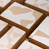 Emballages écologiques personnalisés robustes en carton ondulé pour bouteilles avec insert