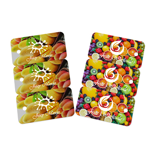 Trung Quốc Nhà sản xuất tùy chỉnh thiết kế mã vạch Ba PVC Combo thẻ 3-up tag chìa khóa cho thành viên VIP lòng trung thành thẻ - Product Image 4