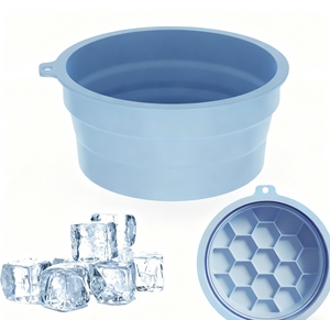 New Portable Silicone Collapsible Face Wash Basin Foldable Ice Facial Bowl for Skincare, Cold Therapy & Travel Use - Product Image 1