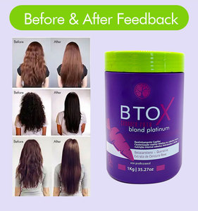 Tratamiento de Botox capilar reparador hidrolizado natural <span class=keywords><strong>brasileño</strong></span> <span class=keywords><strong>Formol</strong></span> Pure Maxkera Protein Tratamiento capilar - Product Image 5