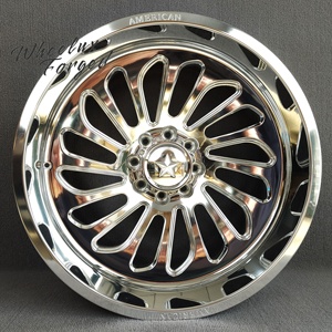 Rines de Aleación Forjada 4x4 de 22X12 22X14 24X14 26X16 Pulgadas, 8X170 6X139.7, para Camionetas Todoterreno F-150, RAM, Chevrolet 1500, Silverado - Product Image 3