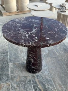 ท็อปโต๊ะหินอ่อนขัดเงาสุดหรูสำหรับห้องรับประทานอาหารหรือห้องนั่งเล่นโต๊ะกาแฟทำด้วยมือจำนวนมาก - Product Image 4