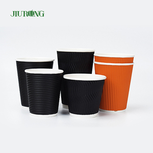 Bicchieri di Carta Isolati a Doppia Parete in Diverse Misure, Bicchieri Usa e Getta Personalizzati per Caffè e Feste - Product Image 1