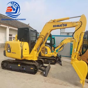 Miniexcavadora Komatsu PC56 Usada Original de Japón, Excavadora Hidráulica de 5 Toneladas PC56-7 - Product Image 2