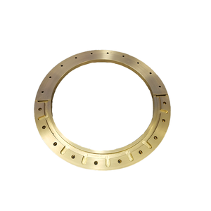 ZCuAl9Mn2, arandela de cojinete de empuje de bronce y latón plano forjado, equipo de alta presión, tipo BOP, proceso de fundición, piezas de máquina minera - Product Image 1