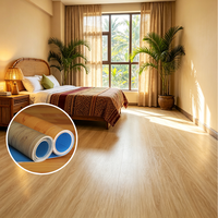 Revêtement de sol en vinyle PVC imperméable, vente en gros de sols en PVC, rouleau de vinyle pour hôtel