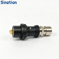 Conector Aviador de Empuje y Tracción Serie F Sinztion |   Pines y Núcleos Resistentes a Impactos y Personalizables para Dispositivos Electrónicos Aeroespaciales