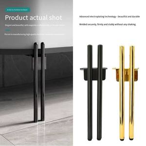 2025New Style Noir Chrome Métal Canapé Jambe Or Chrome Fer Meubles <span class=keywords><strong>Pieds</strong></span> pour <span class=keywords><strong>Table</strong></span> Basse Pied TV Meuble Salle De Bains Cabinet <span class=keywords><strong>Pieds</strong></span> - Product Image 4