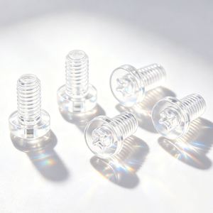 Tornillo de Plástico Transparente con Cabeza Phillips y Tuerca Hexagonal de Acrílico PC, M2.5-M10, Aislado, para Decoración Electrónica - Product Image 4