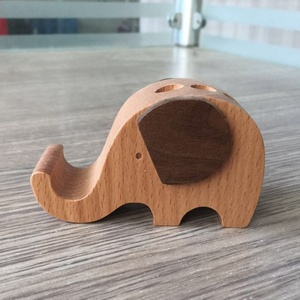 Support en bois pour téléphone, 1 pièce, hêtre, base pour téléphone portable, <span class=keywords><strong>dessin</strong></span> <span class=keywords><strong>animé</strong></span>, animal, vente en gros, lettrage personnalisé - Product Image 6