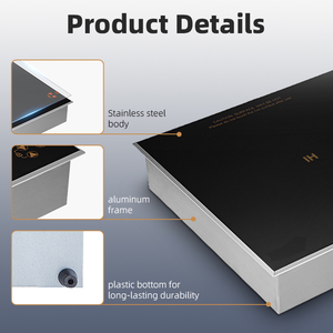 Chauffe-plat à induction commercial 1000W pour restaurants, buffets et cuisines professionnelles AM-BCD107 – Haute puissance pour une cuisson intense - Product Image 3