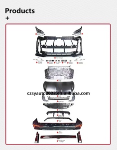 Kit carrosserie Shengyu PP pour Toyota Hiace 2018+ - Mise à niveau au style <span class=keywords><strong>Kaiser</strong></span> |   Installation facile | |   Haute qualité |   OEM - Product Image 1