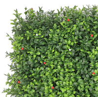 Panneaux muraux d'herbe verte artificielle Panneaux extérieurs et intérieurs artificiels Faux plantes Mur vert pour hôtel et maison