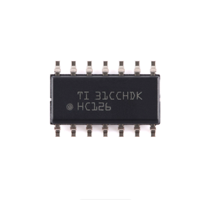 Nouvelle puce logique de porte de tampon de bus à quatre canaux à sortie 3 états SN74HC126DR SOIC-14 - Product Image 1