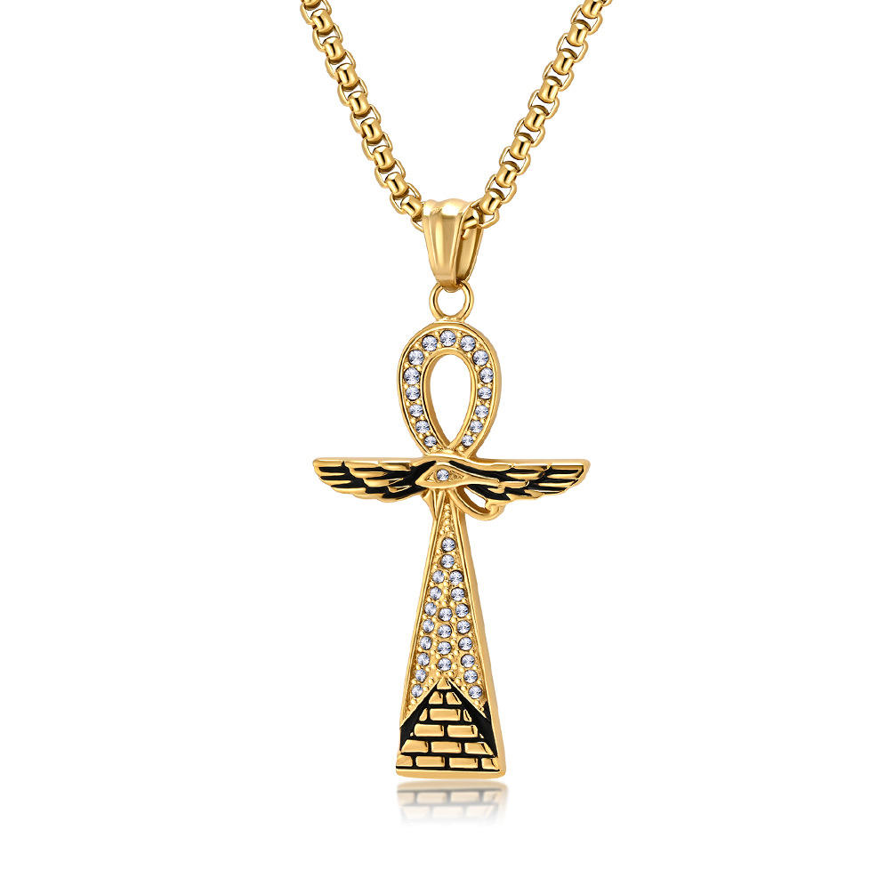 จี้เดี่ยวสีทองไม่มีโซ่