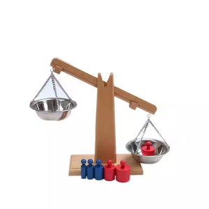 Bằng gỗ Cân bằng Quy mô cân nặng Kit giáo dục đồ chơi cho hỗ trợ giảng dạy - Product Image 4