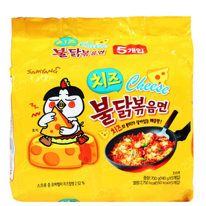 Fideos de pavo original coreanos, fideos de 140g x 5, 5 paquetes - Product Image 2