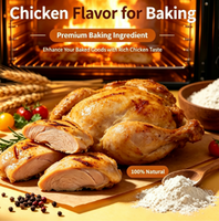 Poudre concentrée aromatisée au poulet rôti pour la pâtisserie, assaisonnement pour snacks savoureux et aliments soufflés